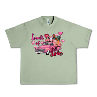 Oil Green Loads of love Valentine's Day farm truck Urban Heavy Tee - FaDigitalArtStudio