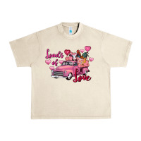 Sandshell Loads of love Valentine's Day farm truck Urban Heavy Tee - FaDigitalArtStudio