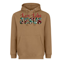 Toasted Coconut love like jesus Heavyweight Hoodie - AdoDesignShop