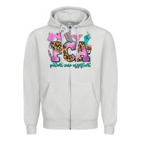 Dove Grey pca patient care assistant Zipper Hoodie - AdoDesignShop