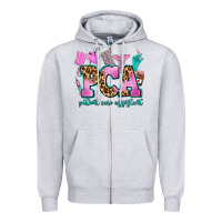 Heather Grey pca patient care assistant Zipper Hoodie - AdoDesignShop
