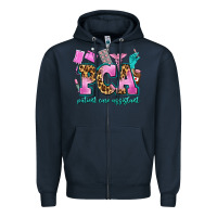 Navy pca patient care assistant Zipper Hoodie - AdoDesignShop