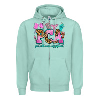 Seafoam pca patient care assistant Zipper Hoodie - AdoDesignShop
