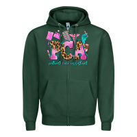 Sports Green pca patient care assistant Zipper Hoodie - AdoDesignShop