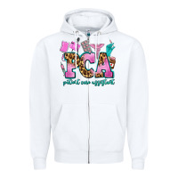 White pca patient care assistant Zipper Hoodie - AdoDesignShop