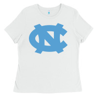 White North Carolina Tar Heels Ladies Tee - linhVisuals
