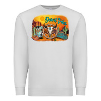 Dove Grey desert vibes Premium Sweatshirt - AdoDesignShop