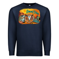 Navy desert vibes Premium Sweatshirt - AdoDesignShop