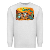 Oatmeal Heather desert vibes Premium Sweatshirt - AdoDesignShop