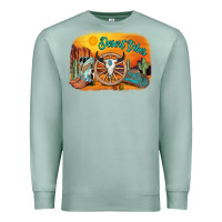 Seafoam desert vibes Premium Sweatshirt - AdoDesignShop