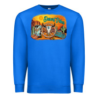 True Royal desert vibes Premium Sweatshirt - AdoDesignShop