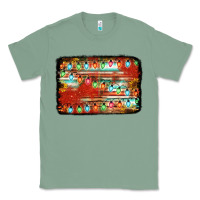 Sage christmas serape sunflower background Classic Tee - Jasminsmagicworld