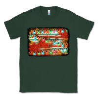 Sports Green christmas serape sunflower background Classic Tee - Jasminsmagicworld