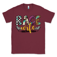 Burgundy race wife Classic Tee - Artiststas