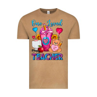 Vintage Camel One Loved Teacher Valentines Day Cold Drink Frappe Vintage Tee - FaDigitalArtStudio