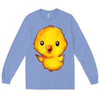 Colony Blue chick Long Sleeve Tee - FaDigitalArtStudio