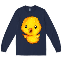 Navy chick Long Sleeve Tee - FaDigitalArtStudio