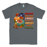 Charcoal Heather bonfires flannels smores campfires and pu Classic Tee - CowGirlArtShop