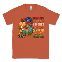 Bonfires Flannels Smores Campfires And Pu Classic Tee | Teevron