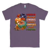 Lavender bonfires flannels smores campfires and pu Classic Tee - CowGirlArtShop