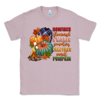 Lilac bonfires flannels smores campfires and pu Classic Tee - CowGirlArtShop