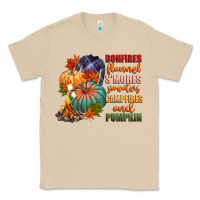 Mushroom bonfires flannels smores campfires and pu Classic Tee - CowGirlArtShop