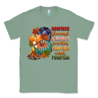 Sage bonfires flannels smores campfires and pu Classic Tee - CowGirlArtShop