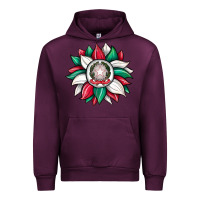 Mauve Wine sunflower i̇talian flag Urban Hoodie - JahusDesignShop