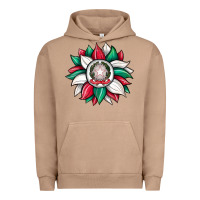 Pigment Burro sunflower i̇talian flag Urban Hoodie - JahusDesignShop