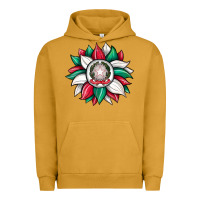 Pigment Peanut Butter sunflower i̇talian flag Urban Hoodie - JahusDesignShop