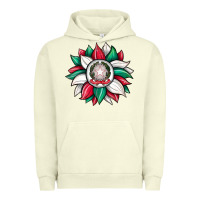 Pigment Pistachio sunflower i̇talian flag Urban Hoodie - JahusDesignShop
