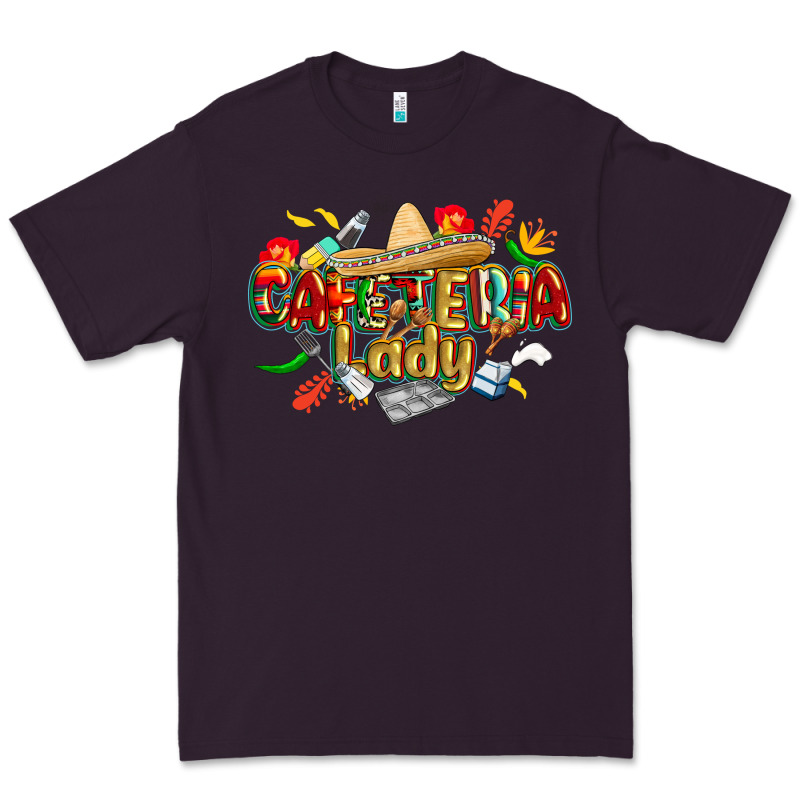 Cinco De Mayo Cafeteria Lady Premium Tee by CowGirlArtShop | Teevron
