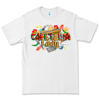White cinco de mayo cafeteria lady Premium Tee - CowGirlArtShop
