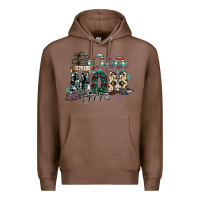 Chestnut best dog mom ever Premium Hoodie - SublimationCraftShop