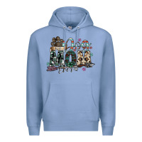 Colony Blue best dog mom ever Premium Hoodie - SublimationCraftShop