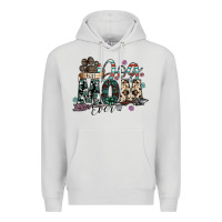 Dove Grey best dog mom ever Premium Hoodie - SublimationCraftShop