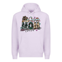 Lilac best dog mom ever Premium Hoodie - SublimationCraftShop