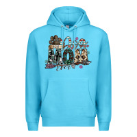 Ocean Blue best dog mom ever Premium Hoodie - SublimationCraftShop
