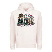 Pale Pink best dog mom ever Premium Hoodie - SublimationCraftShop