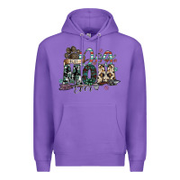 Purple best dog mom ever Premium Hoodie - SublimationCraftShop