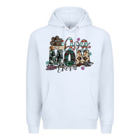 White best dog mom ever Premium Hoodie - SublimationCraftShop