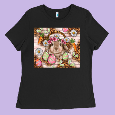 Easter Bunny Tumbler Easter Day Ladies Tee Designed By Howdyjamesfarm