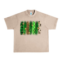 French Oak St. Patrick's Day brushstroke Urban Heavy Tee - OliviaCreatesArt