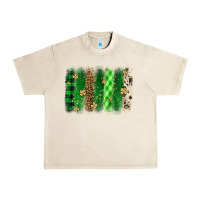 Sandshell St. Patrick's Day brushstroke Urban Heavy Tee - OliviaCreatesArt