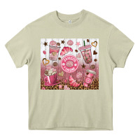 Mossy cafecito y chisme with leopard tumbler tbs Heavy Core Tee - TumblerDesignByShophia
