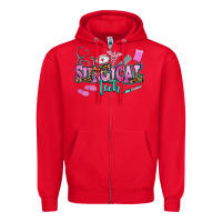 Red surgical tech Zipper Hoodie - AdoDesignShop