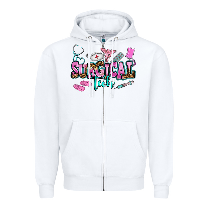 Surgical Tech Zipper Hoodie by AdoDesignShop | Teevron