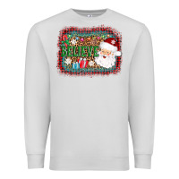 Dove Grey believe santa Premium Sweatshirt - AdoDesignShop