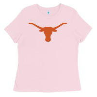 Bubblegum Pink Texas Longhorns Vintage Hoodie Ladies Tee - linhVisuals