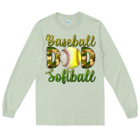Matcha Baseball Dad Softball Long Sleeve Tee - BundleAndBundleShop